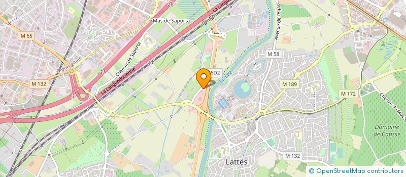 localisation de l'entreprise SL CAR à LATTES