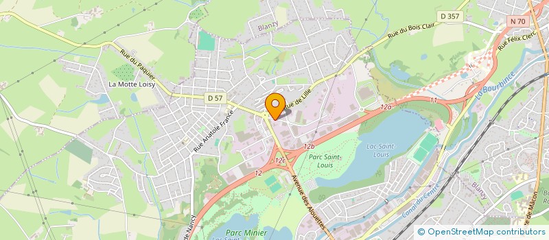 localisation de l'entreprise SL CARS  MONTCEAU-LES-MINES