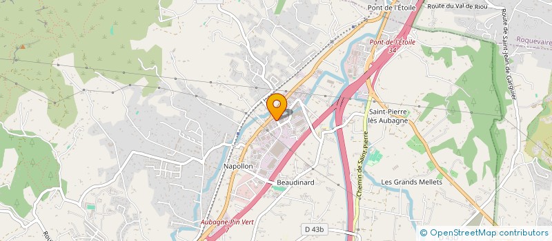 localisation de l'entreprise SL CLASS à AUBAGNE