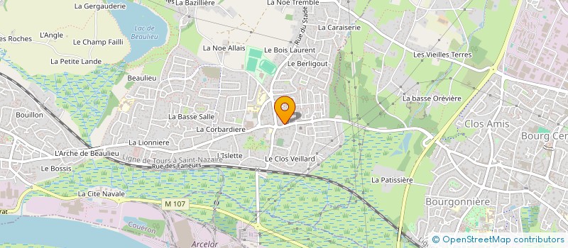 localisation de l'entreprise SL COLAK à COUERON