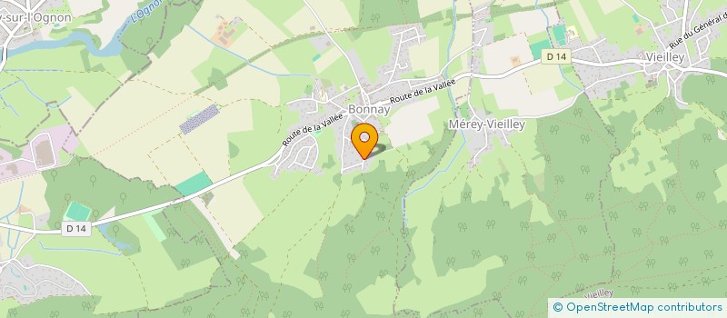 localisation de l'entreprise SL CONCEPT HABITAT  BONNAY