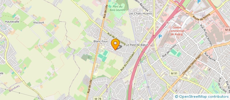 localisation de l'entreprise SL CORSE à RONCQ