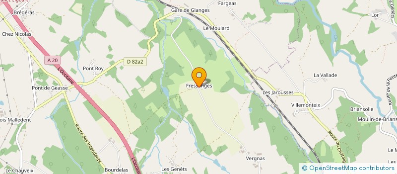 localisation de l'entreprise SL COUZEIX GARE  VICQ-SUR-BREUILH