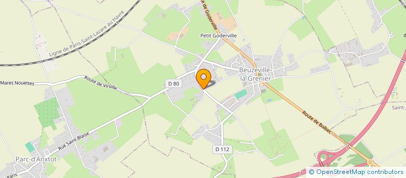 localisation de l'entreprise SL DEVELOPPEMENT  BEUZEVILLE-LA-GRENIER