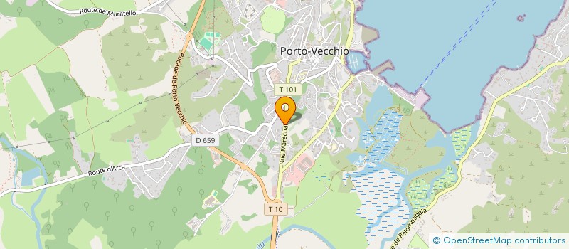 localisation de l'entreprise SL DISTRIBUTION à PORTO-VECCHIO