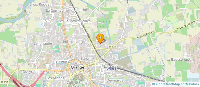 localisation de l'entreprise SL DISTRIBUTION à ORANGE