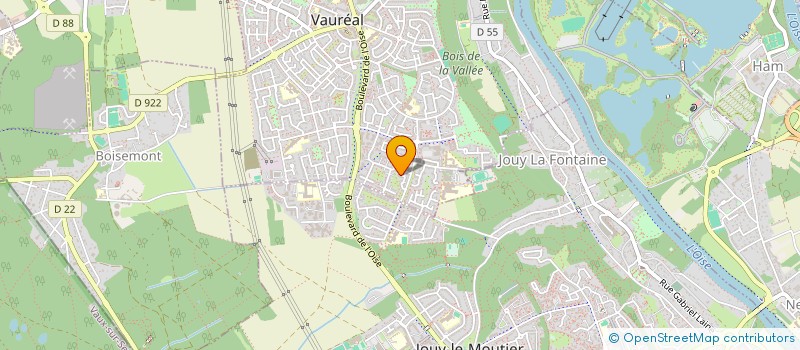 localisation de l'entreprise SL ECO TRANSPORT à VAUREAL