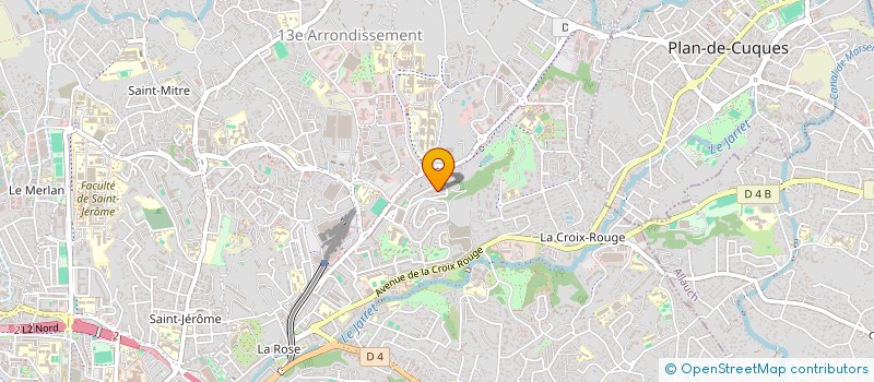 localisation de l'entreprise SL ECOM à MARSEILLE 13EME