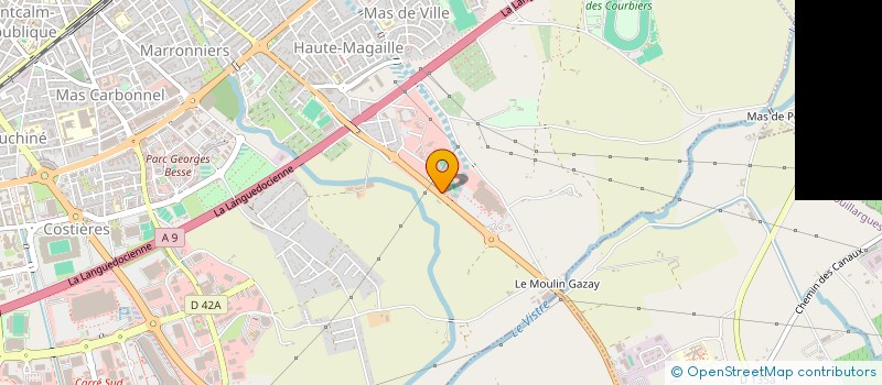 localisation de l'entreprise SL ELEC  NIMES