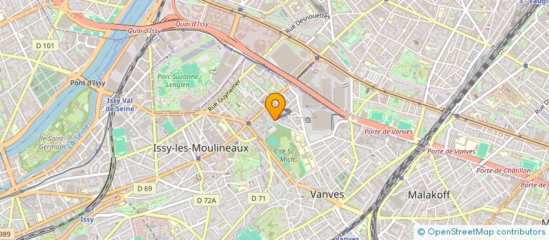 localisation de l'entreprise SL ET EM à ISSY-LES-MOULINEAUX