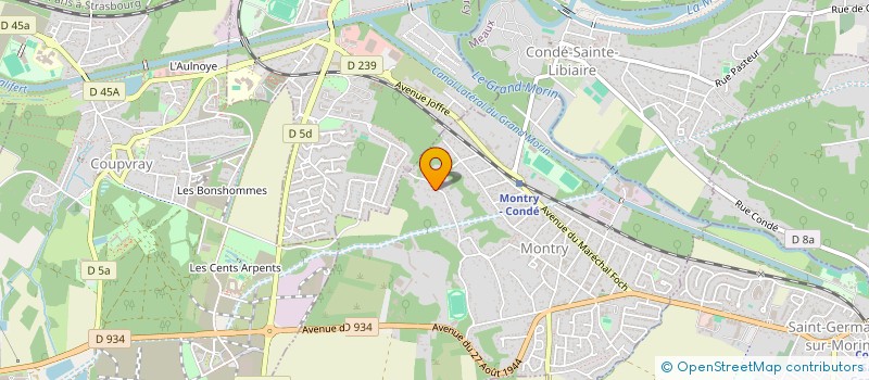 localisation de l'entreprise SL EVOLUTION  MONTRY