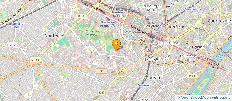 localisation de l'entreprise SL EXCHANGE BUSINESS  NANTERRE