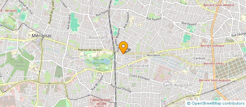 localisation de l'entreprise SL FOURN ELECTRICITE  MERIGNAC