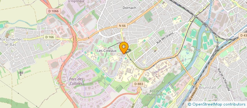 localisation de l'entreprise SL HABILLEUR  MULHOUSE