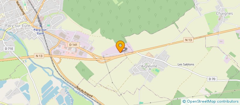 localisation de l'entreprise SL HOLDING  PACY-SUR-EURE