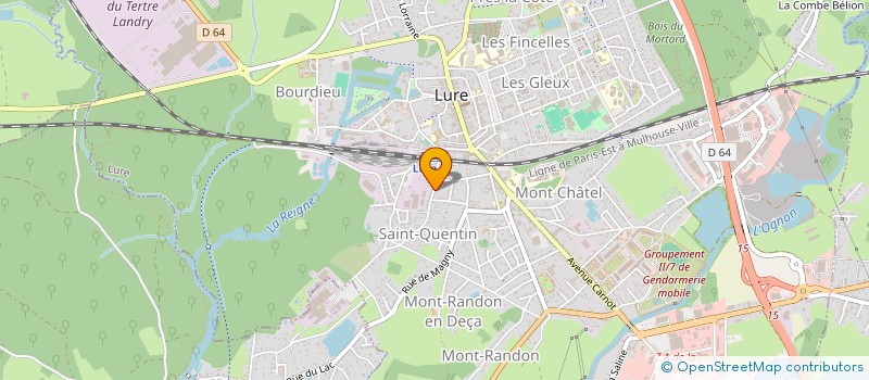 localisation de l'entreprise SL IMMO  VOUHENANS