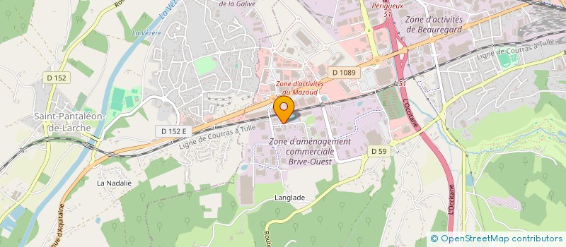 localisation de l'entreprise SL IMMO à LIMOGES