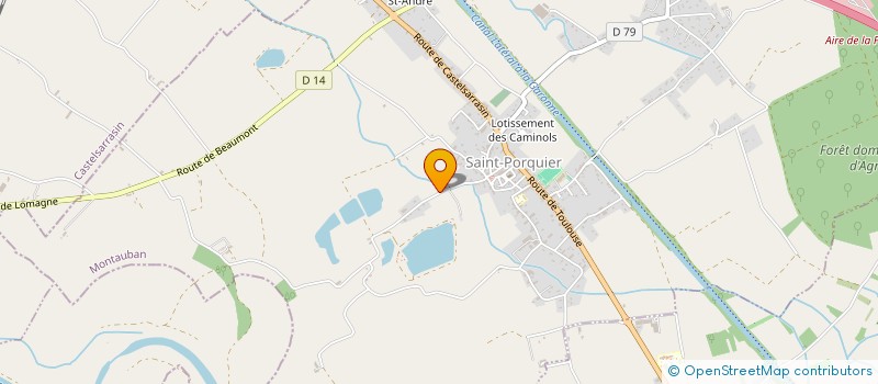 localisation de l'entreprise SL IMMO  SAINT-PORQUIER