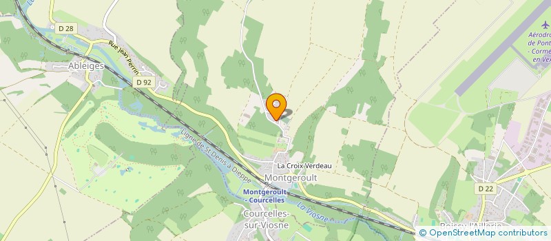 localisation de l'entreprise SL INVEST  MONTGEROULT