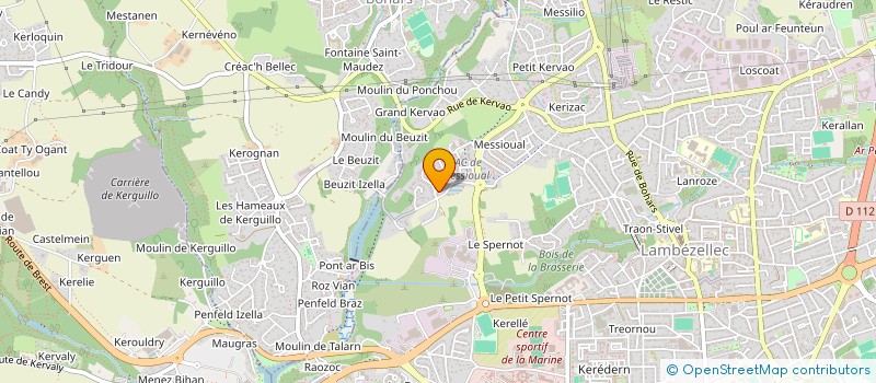 localisation de l'entreprise SL INVESTIMMO  BREST