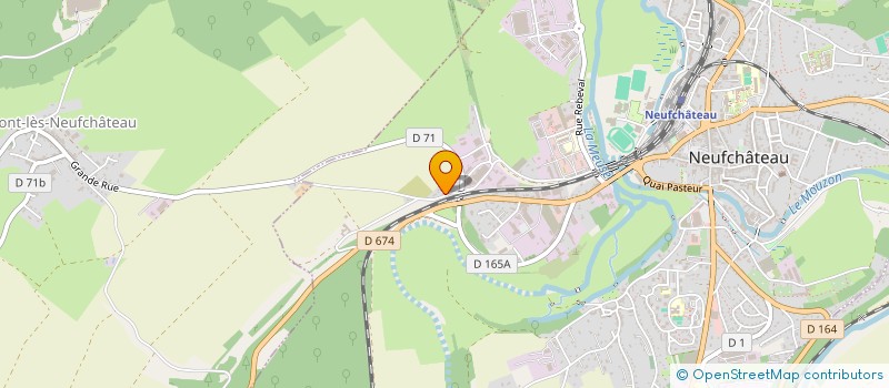 localisation de l'entreprise SL INVESTISSEMENT à NEUFCHATEAU
