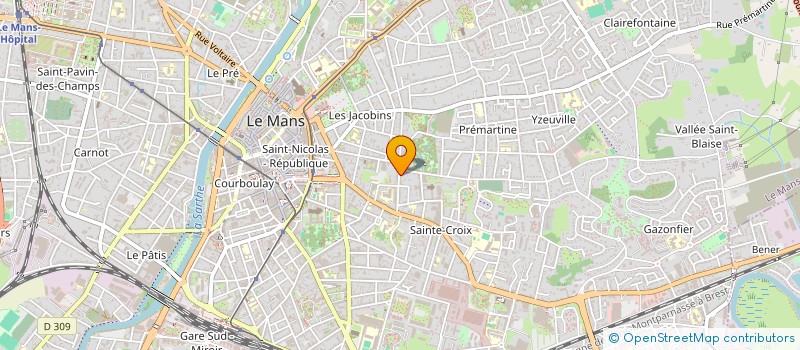 localisation de l'entreprise SL INVESTISSEMENT  LE MANS