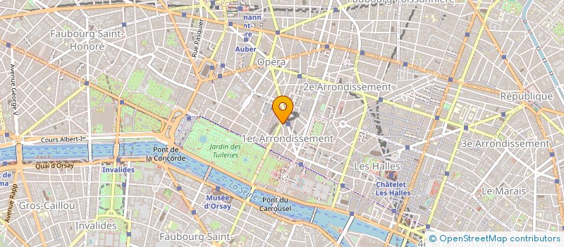 localisation de l'entreprise SL INVESTISSEMENTS à PARIS