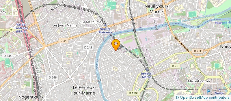 localisation de l'entreprise SL ITECH  BRY-SUR-MARNE