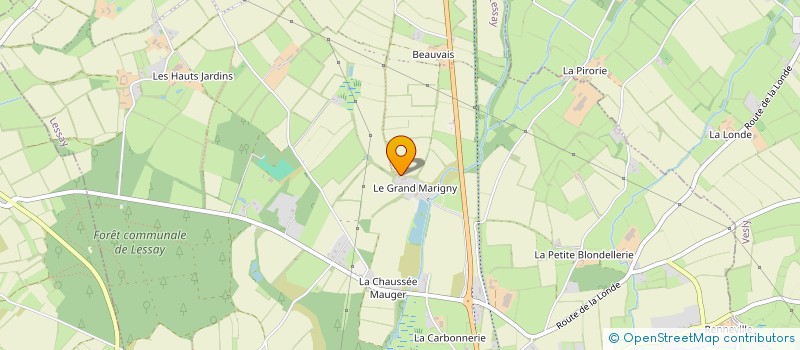 localisation de l'entreprise SL JL TRANSACT  LESSAY