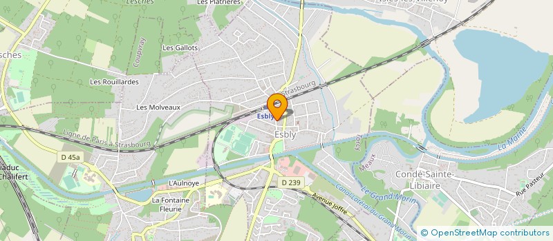 localisation de l'entreprise SL KIDDO AMENAGEMENT à ESBLY