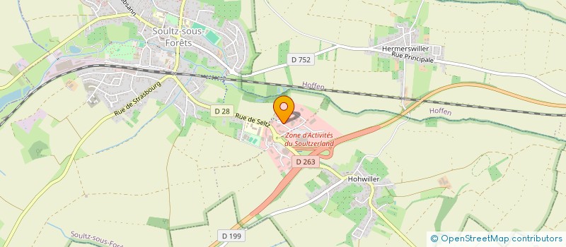 localisation de l'entreprise SL-LASER FRANCE  SOULTZ-SOUS-FORETS