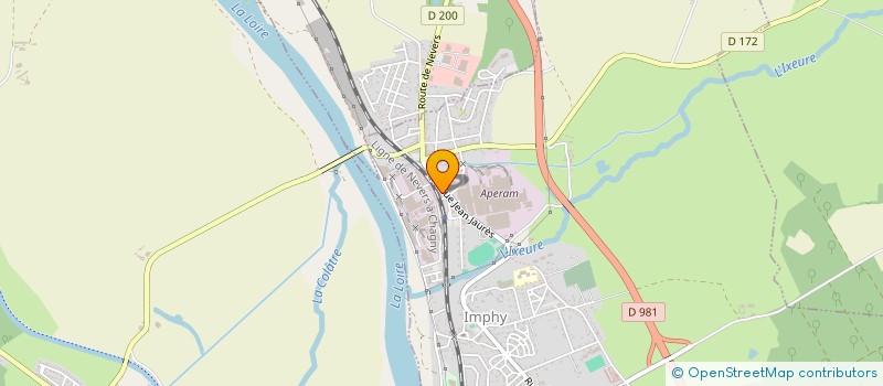 localisation de l'entreprise SL LAVAGE à IMPHY