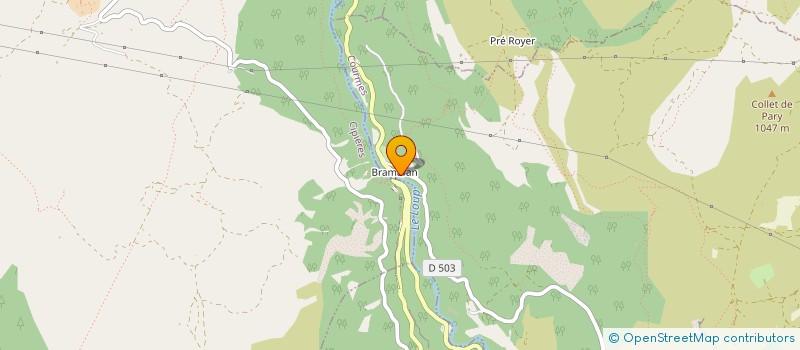 localisation de l'entreprise SL LESGECKOS  COURMES