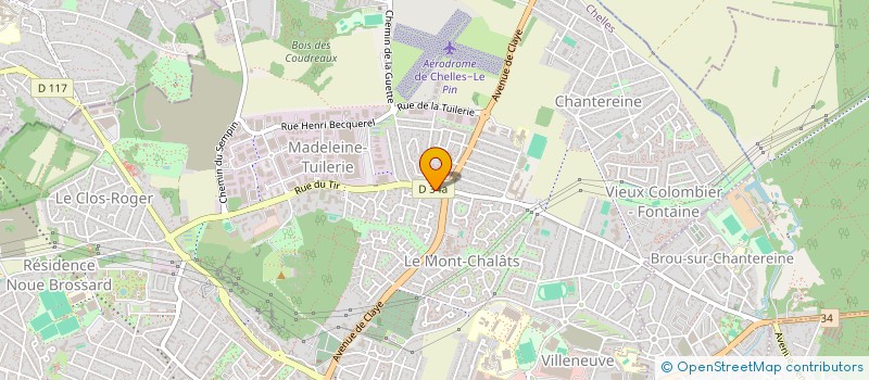 localisation de l'entreprise SL LIVE  CHELLES