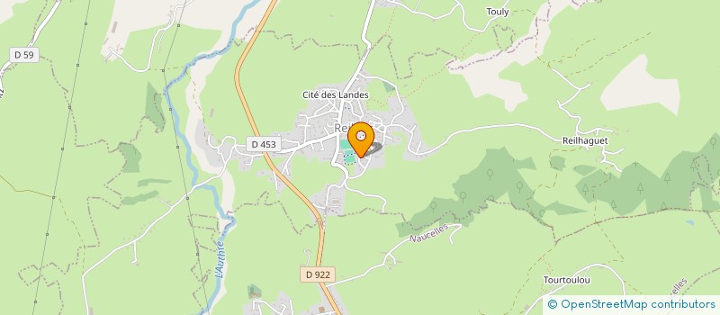 localisation de l'entreprise SL LOCATION à REILHAC