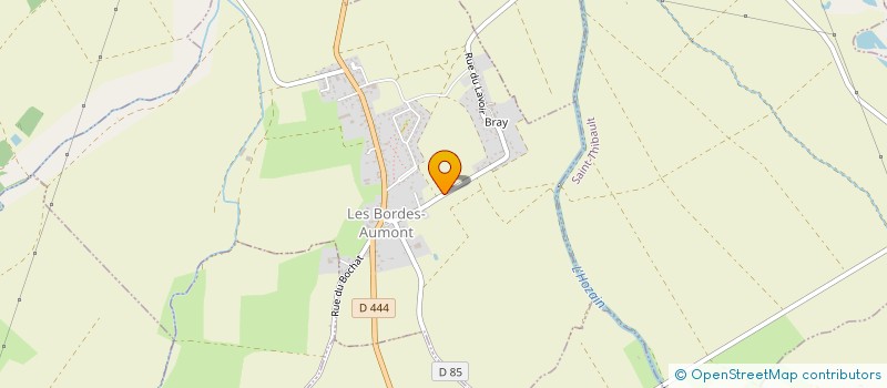 localisation de l'entreprise SL MARQUIS  LES BORDES-AUMONT