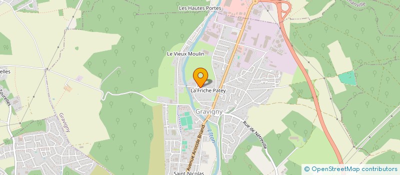 localisation de l'entreprise SL MULTI SERVICES à GRAVIGNY