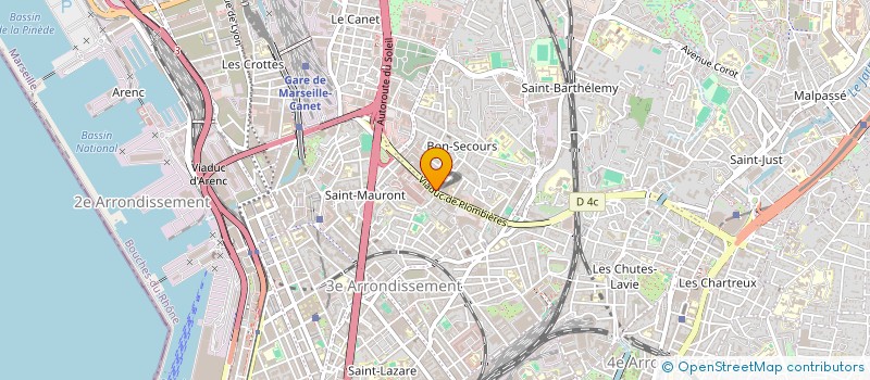 localisation de l'entreprise SL NAUTICA à MARSEILLE