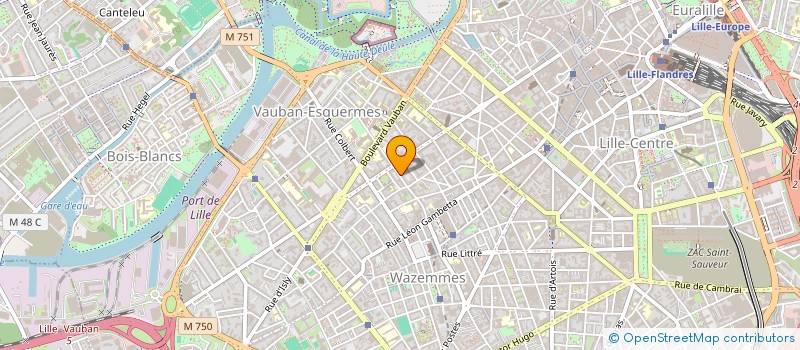 localisation de l'entreprise SL OPALE à LILLE