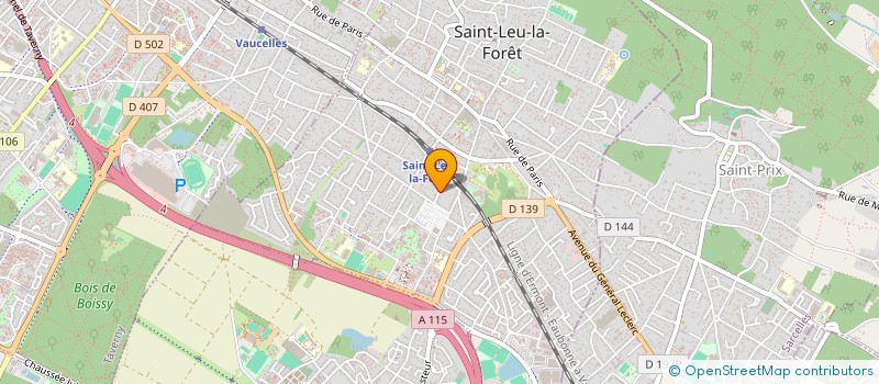 localisation de l'entreprise SL OUVERTURE  SAINT-LEU-LA-FORET