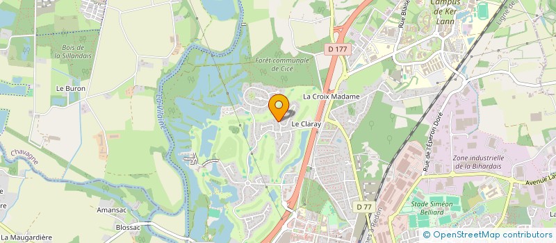 localisation de l'entreprise SL PERFORMA CONSEIL  BRUZ