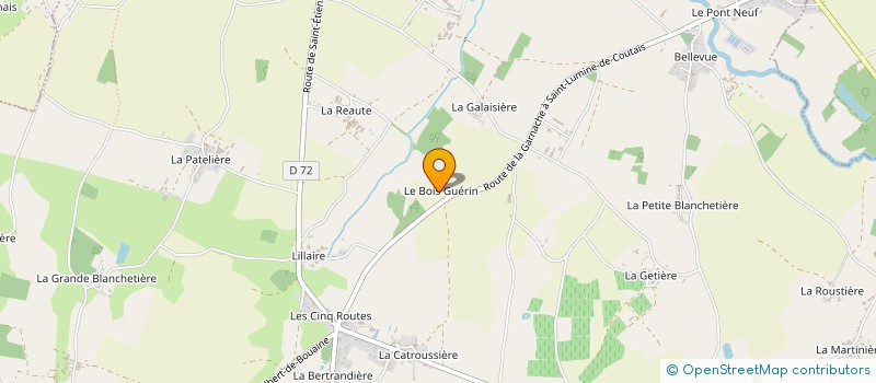 localisation de l'entreprise SL PICHERIT  PAULX