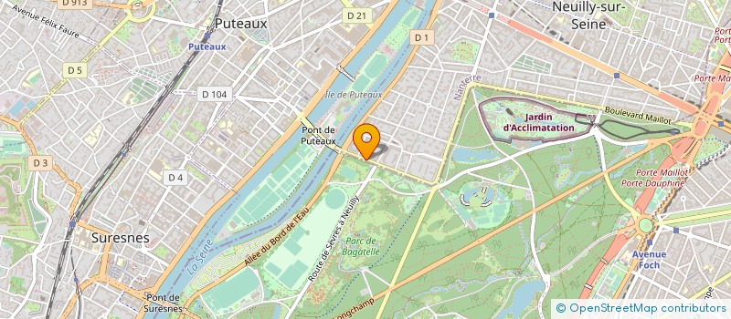 localisation de l'entreprise SL PRESIDENT à NEUILLY-SUR-SEINE