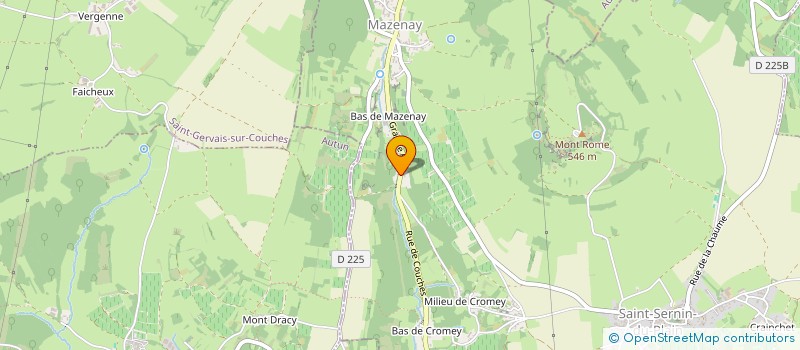 localisation de l'entreprise SL PRO 71  CHAMILLY