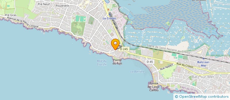 localisation de l'entreprise SL PRODUCT  LE CROISIC