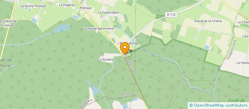 localisation de l'entreprise SL PRODUCTION DISTRIBUTION  CHATEAUBOURG