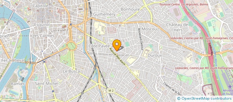localisation de l'entreprise SL PROJECT  TOULOUSE