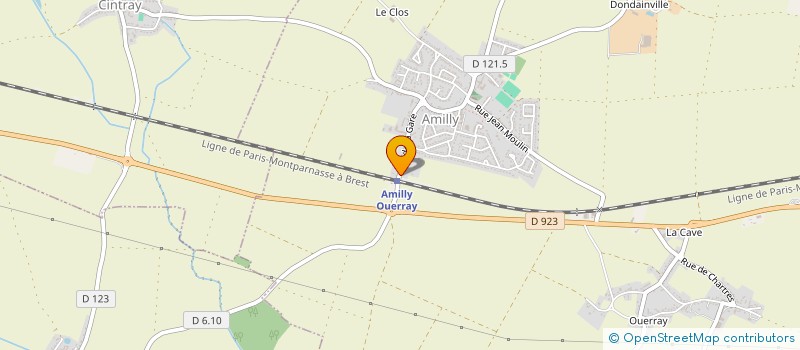 localisation de l'entreprise SL RACING TEAM à AMILLY