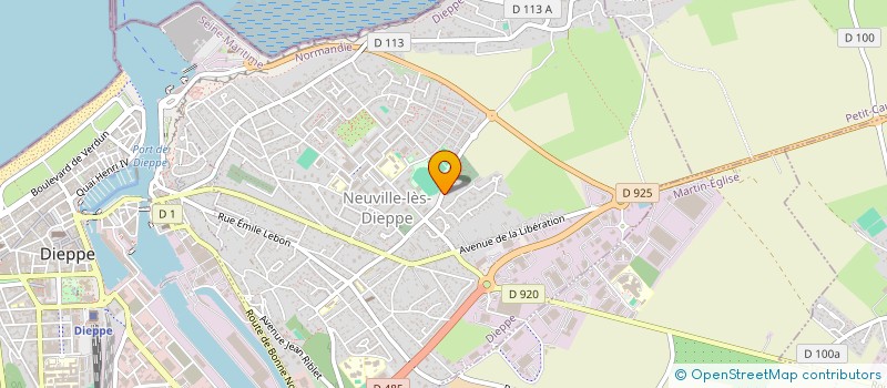 localisation de l'entreprise SL RENOV'TOUT à DIEPPE