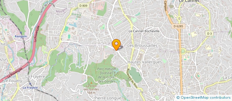 localisation de l'entreprise SL RENOVATION à CANNES